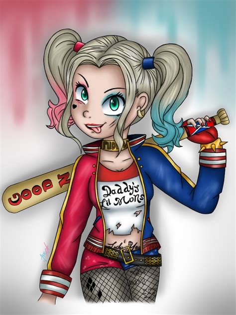 harley queen disegno|187+ Free Harley Quin Illustrations